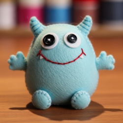 Filzmonster Basteln