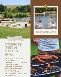 Grillen am Aichstruter Stausee