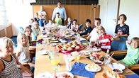 Fr&uuml;hst&uuml;ck beim B&uuml;rgermeister und Erkundung des Rathauses
