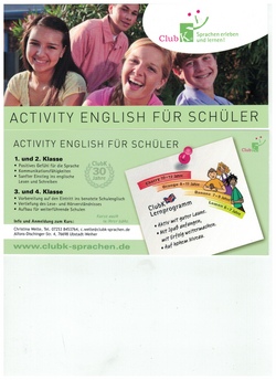 Activity English für Schulkinder- Anfängerkurs - Block 1