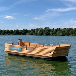Floßfahren in Lübeck
