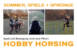 Sommer, Spiel und Sprünge - Hobby Horsing beim Reitverein