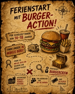 Ferienstart mit Burger-Action!