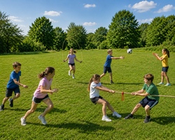 Sport und Spiele Nachmittag bei der Landjugend