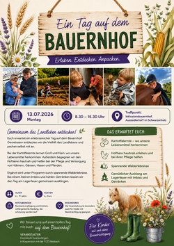 Ein Tag auf dem Bauernhof
