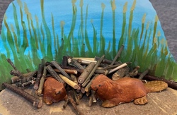 Tiermodelle und Landschaften mit Modelliermasse bauen