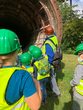 Erlebnisausflug in das Zementwerk mit den Jugendpflegerinnen des Städtedreiecks