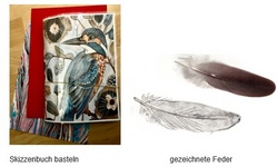 Kreativ-Werkstatt – Skizzenbuch basteln