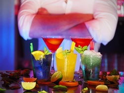 Cupcakes und alkoholfreie Cocktails