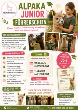 Alpaka Junior Führerschein