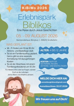 Kinderbibelwoche 2026