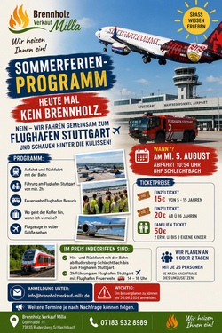 Besuch beim Flughafen Stuttgart
