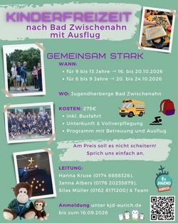 Kinderfreizeit nach Bad Zwischenahn