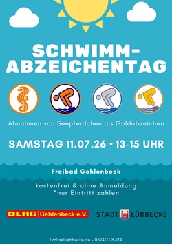 2026038 - Schwimmabzeichentag mit der DLRG Gehlenbeck