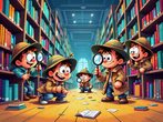Den Bücherdieben auf der Spur – Buchdetektive im Einsatz