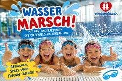 Wasser marsch! Mit den Kinderfreunden ins Biesenfeldbad