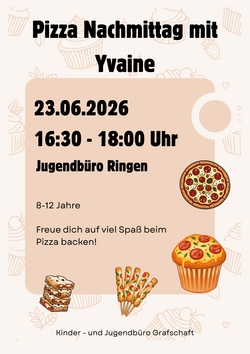 Pizza Nachmittag mit Yvaine