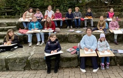 Zeichnen im Zoo Rheine