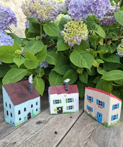 Miniaturhäuser aus Holz
