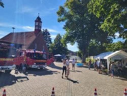 Ein kleiner Sommerspaß bei der Ortsfeuerwehr Fahrenhorst