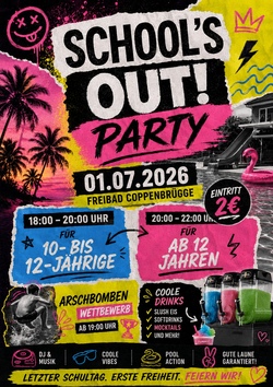 School´s out - Party im Freibad Coppenbrügge