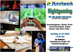 Nightgaming und Jugendparty im Rathaus Borghorst