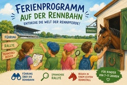 Entdecke die faszinierende Welt der Rennpferde!