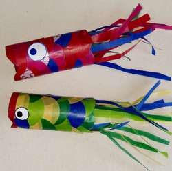 ABGESAGT!!! Windspiel - fliegende Fische basteln