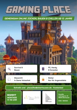 Gaming Place - Jeden Montag im Place2Be