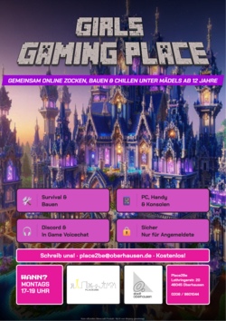Girls Gaming Place - Jeden Montag im Place2Be