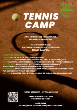 Tennis Camp - TSV Rudersberg