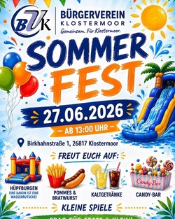 Sommerfest beim Bürgerverein Klostermoor e.V.