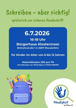 Schreiben – aber richtig!