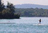 Wasserski - Eltern-Kind-Kurs am Steinberger See