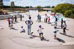 Skateboard, Rollerblade Training
