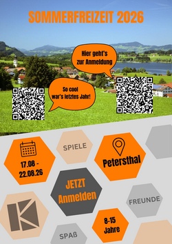 Sommerfreizeit der Kolpingjugend - externe Anmeldung