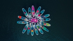SUP-Pilates auf dem Biggesee