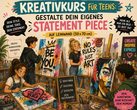 Kreativkurs für Teens: Gestalte dein eigenes Statement Piece auf Leinwand