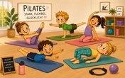 Pilates und Abschlussentspannung mit Klangschalen