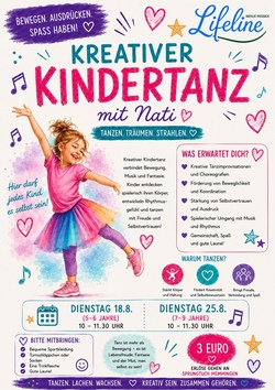 Kreativer Kindertanz mit Nati ab 5 Jahre