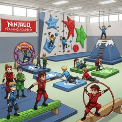 Zweiter Termin: Ninjago-Training