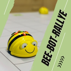 Bee-Bot-Rallye in der Bibliothek