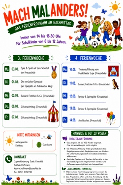 Machmalanders! Der offene Spielnachmittag