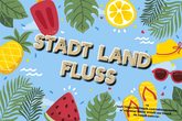 Stadt Land Fluss Abend