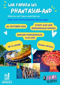 Fahrt ins Phantasialand