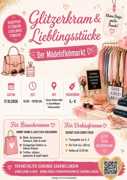 ABGESAGT Glitzerkram und Lieblingsstücke - Mädelsflohmarkt