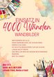 Einsatz in 4.000 Wänden: Wandbilder