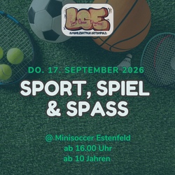 Sport-Spiel-Spaß-Aktion @Minisoccer Estenfeld