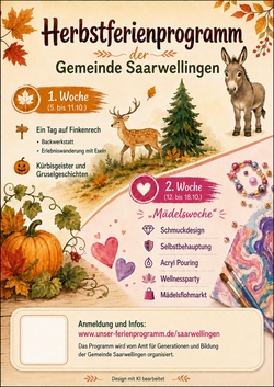 Herbstferienprogramm - Übersicht und Flyer