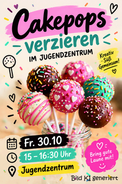 Cakepops verzieren